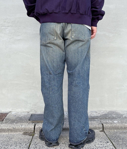 INTERIM/CLASSIC HEAVY KIBATA SHUTTLE WWII 1943 DENIM JEANS (C.NAVY)