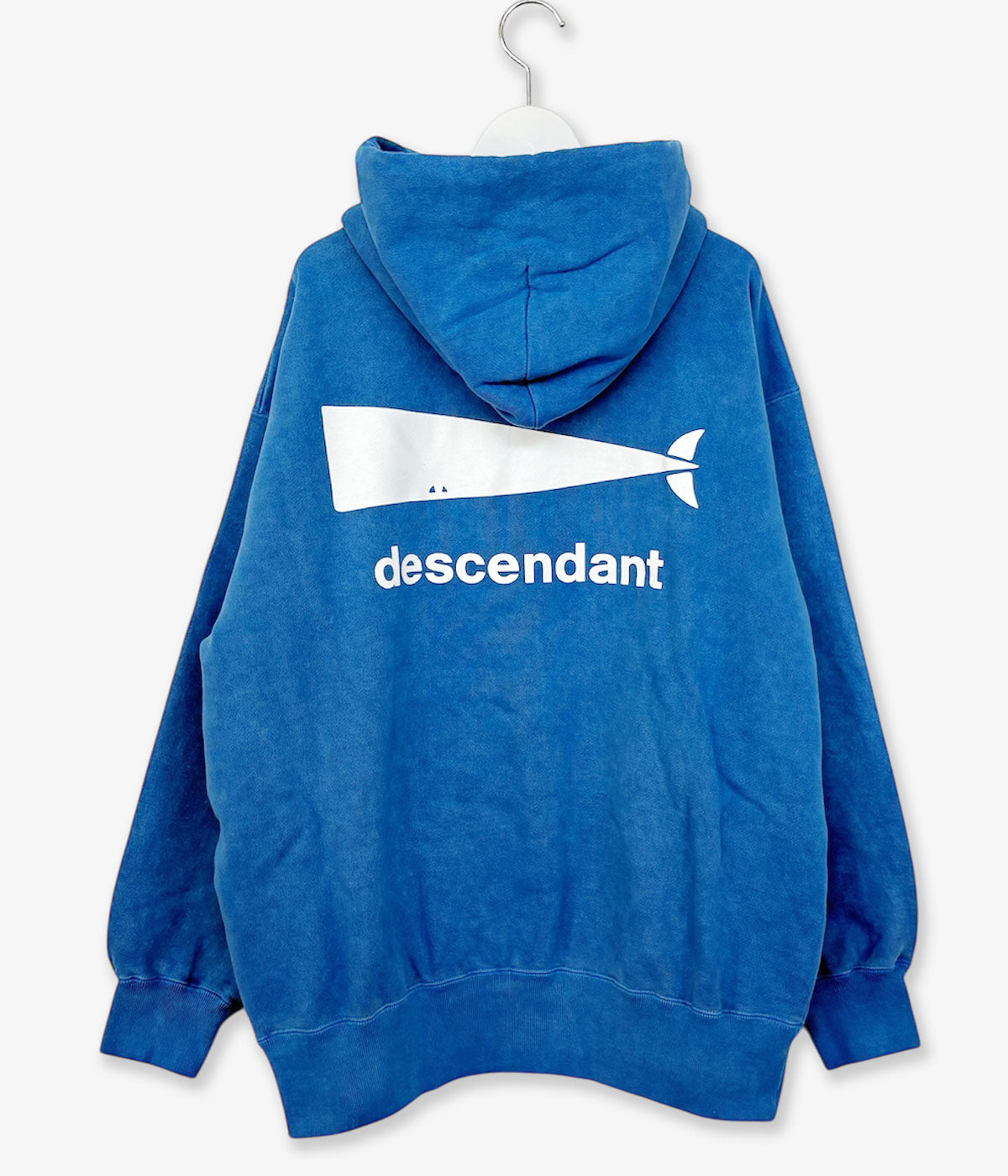 DESCENDANT/CACHALOT HOODY PIGMENT DYE (BLUE)