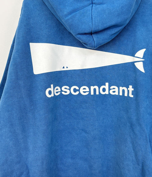 DESCENDANT/CACHALOT HOODY PIGMENT DYE (BLUE)