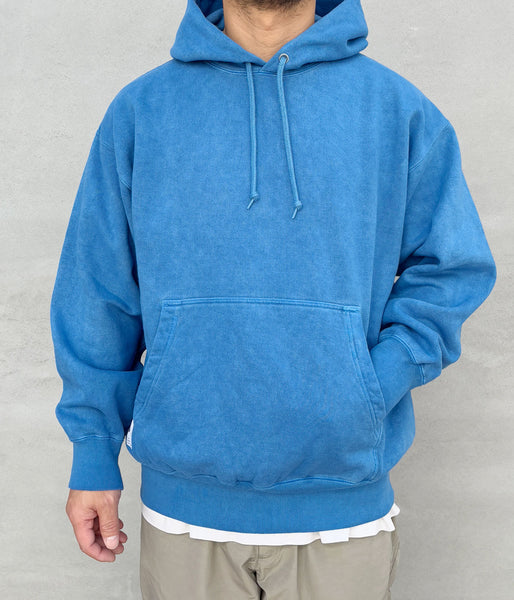 DESCENDANT/CACHALOT HOODY PIGMENT DYE (BLUE)