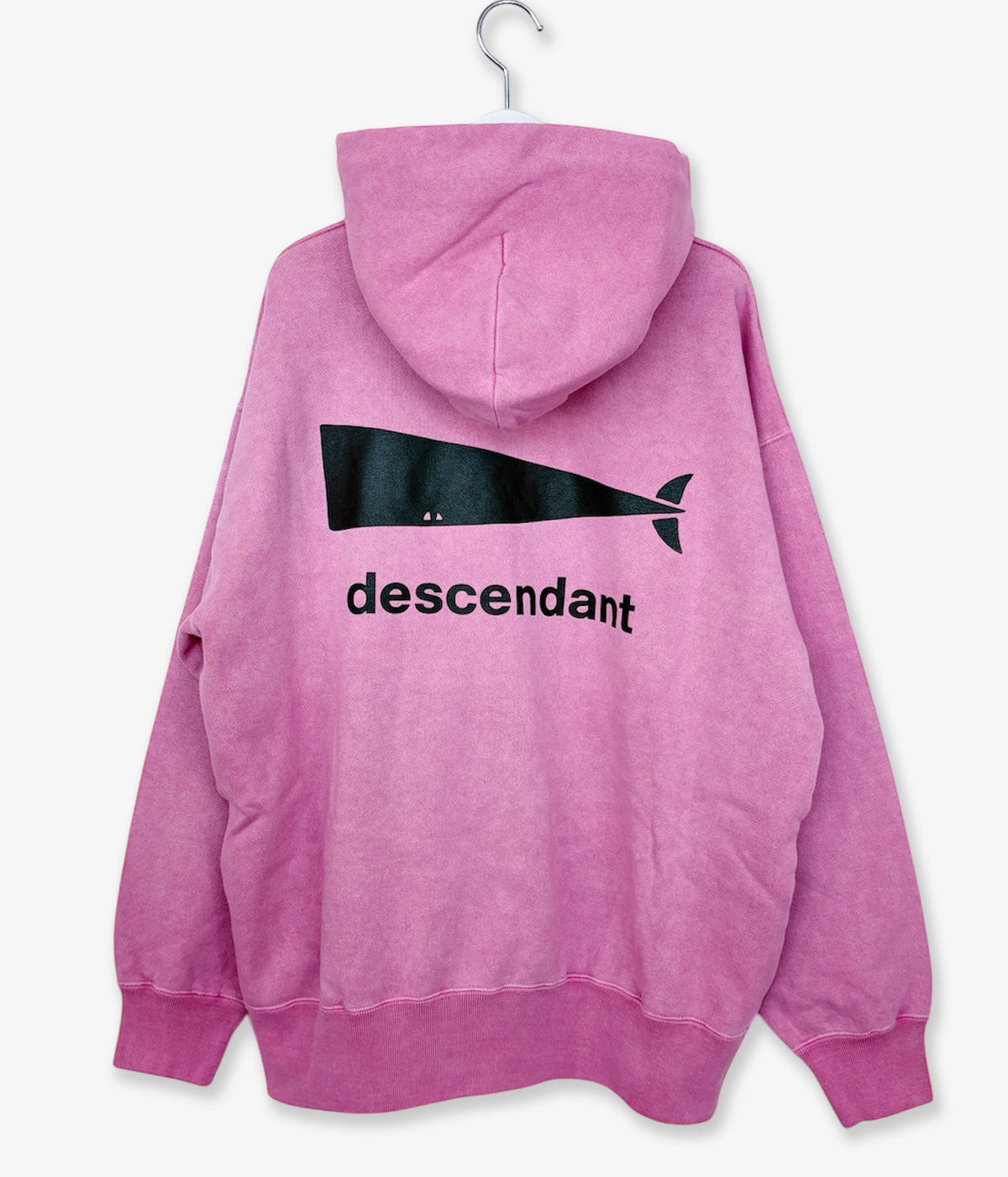 DESCENDANT/CACHALOT HOODY PIGMENT DYE (PINK)