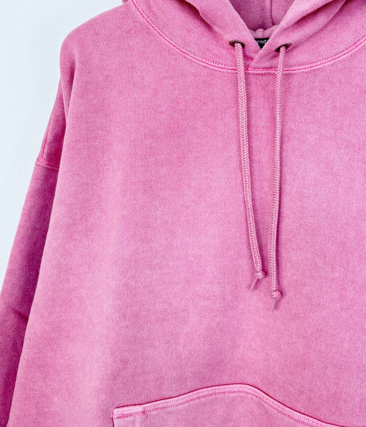 DESCENDANT/CACHALOT HOODY PIGMENT DYE (PINK)