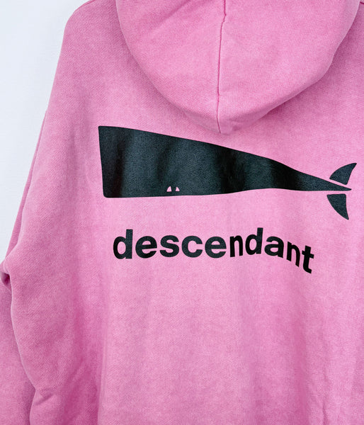 DESCENDANT/CACHALOT HOODY PIGMENT DYE (PINK)