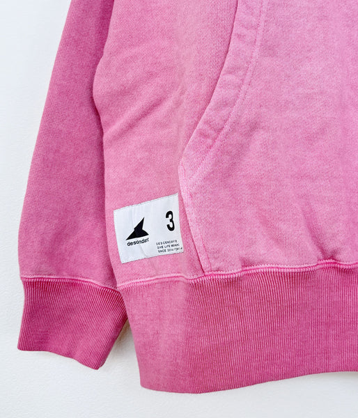 DESCENDANT/CACHALOT HOODY PIGMENT DYE (PINK)