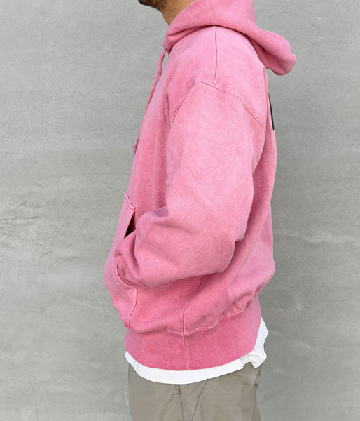 DESCENDANT/CACHALOT HOODY PIGMENT DYE (PINK)