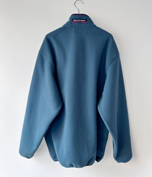 DESCENDANT/HUMMING FLEECE PULLOVER (TEAL)