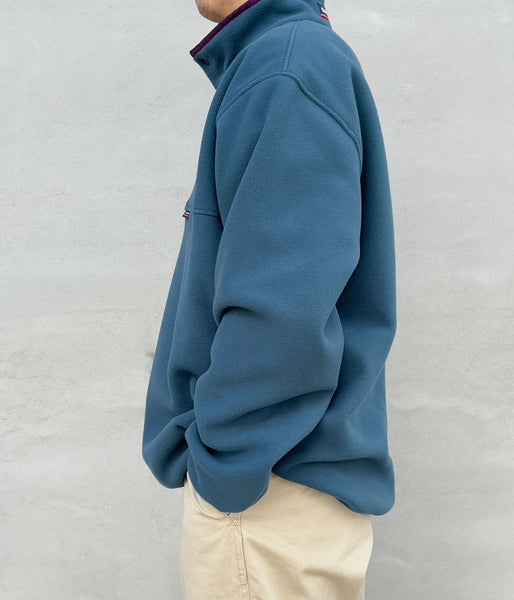 DESCENDANT/HUMMING FLEECE PULLOVER (TEAL)