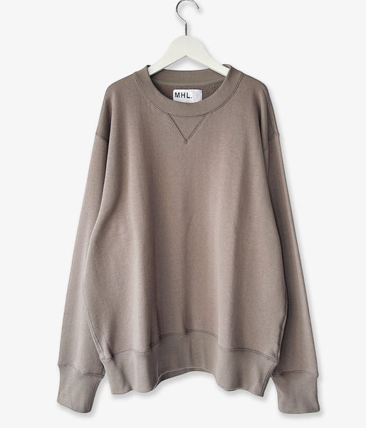 MHL./LIGHT LOOPBACK COTTON TOP (TAUPE)
