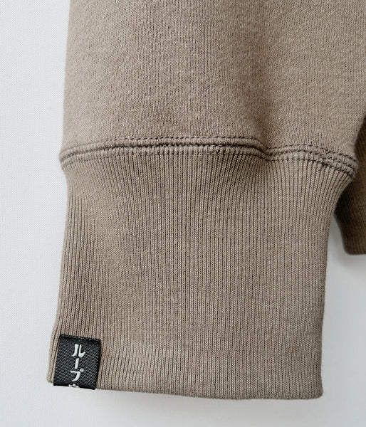 MHL./LIGHT LOOPBACK COTTON TOP (TAUPE)