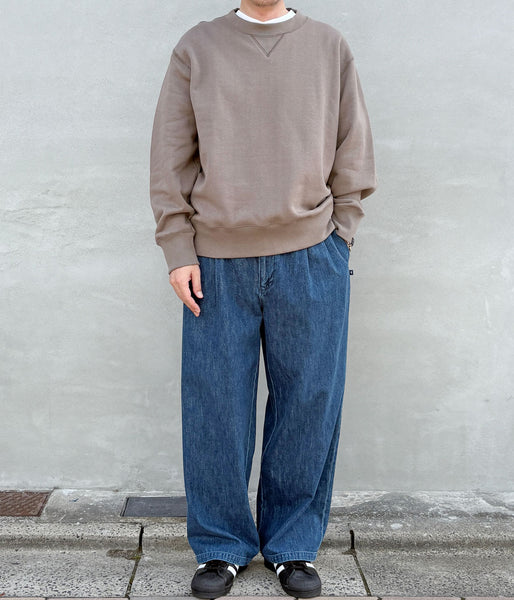 MHL./LIGHT LOOPBACK COTTON TOP (TAUPE)