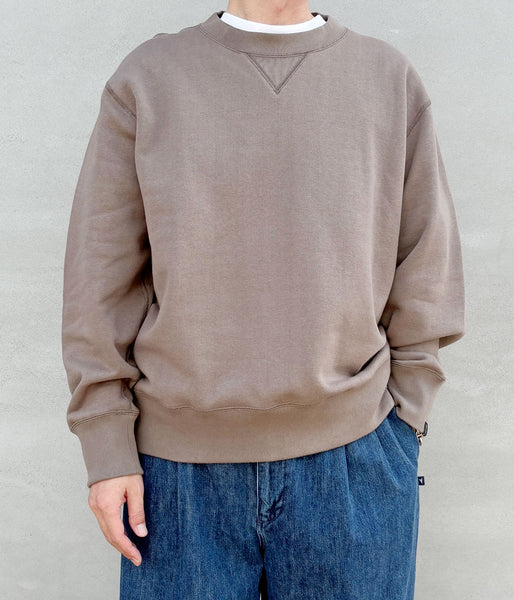 MHL./LIGHT LOOPBACK COTTON TOP (TAUPE)
