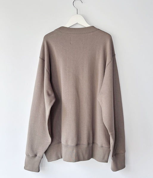 MHL./LIGHT LOOPBACK COTTON TOP WOMENS (TAUPE)