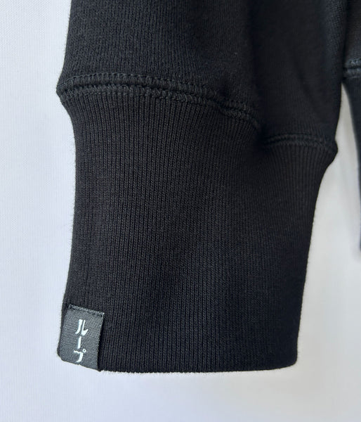 MHL./LIGHT LOOPBACK COTTON TOP WOMENS (BLACK)