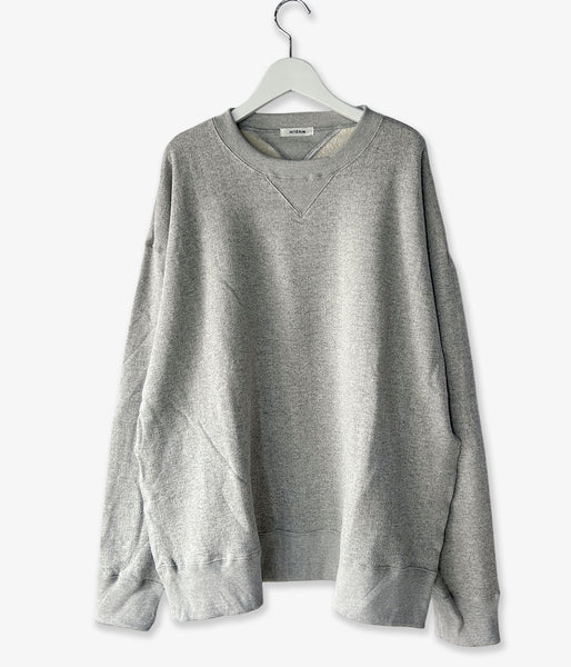 INTERIM/HYPER BIG BOTH V-GAZETTE LOOP WHEEL SWEAT SHIRT (A.GRAY)