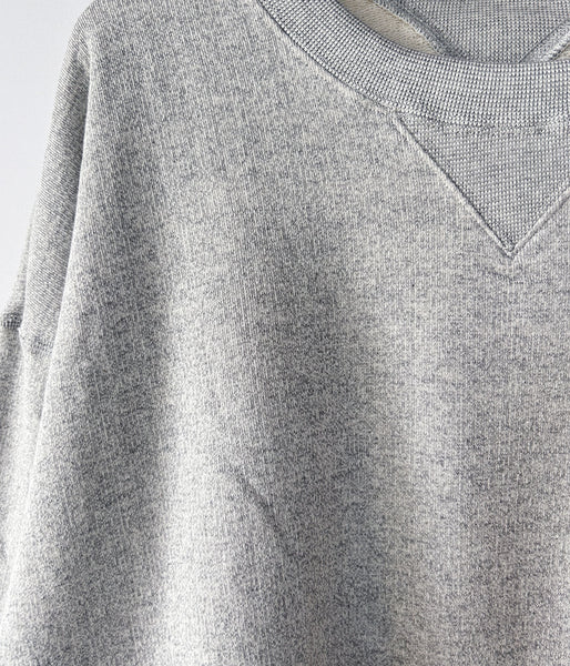INTERIM/HYPER BIG BOTH V-GAZETTE LOOP WHEEL SWEAT SHIRT (A.GRAY)