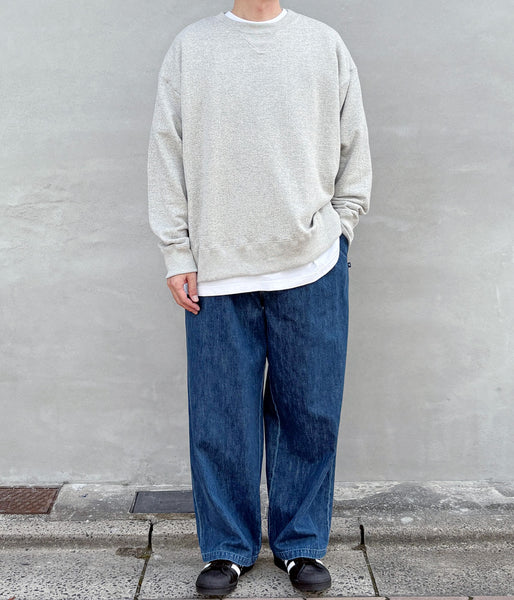 INTERIM/HYPER BIG BOTH V-GAZETTE LOOP WHEEL SWEAT SHIRT (A.GRAY)