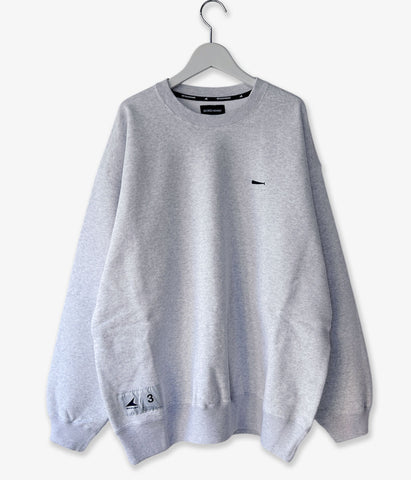 DESCENDANT/PE CREW NECK (GRAY)