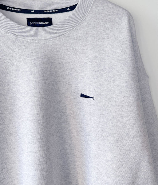 DESCENDANT/PE CREW NECK (GRAY)
