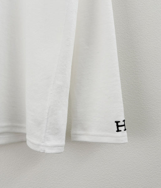 HOLLYWOOD RANCH MARKET/STRETCH FRAISE RELAXFIT LS WOMENS