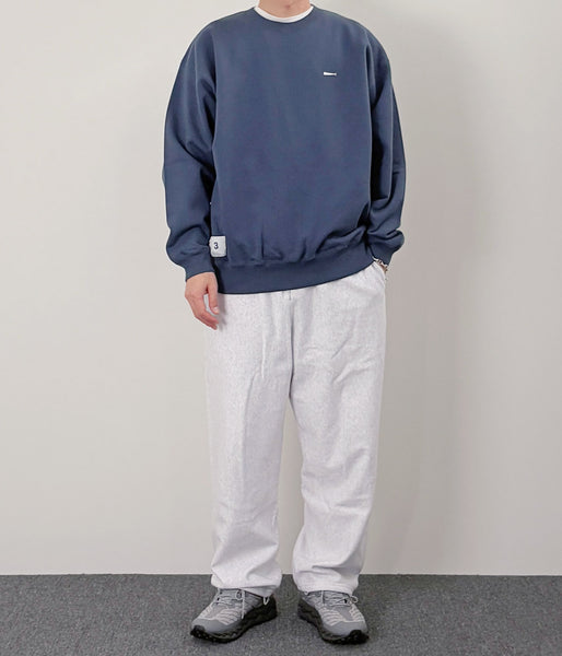 DESCENDANT/PE CREW NECK (TEAL)