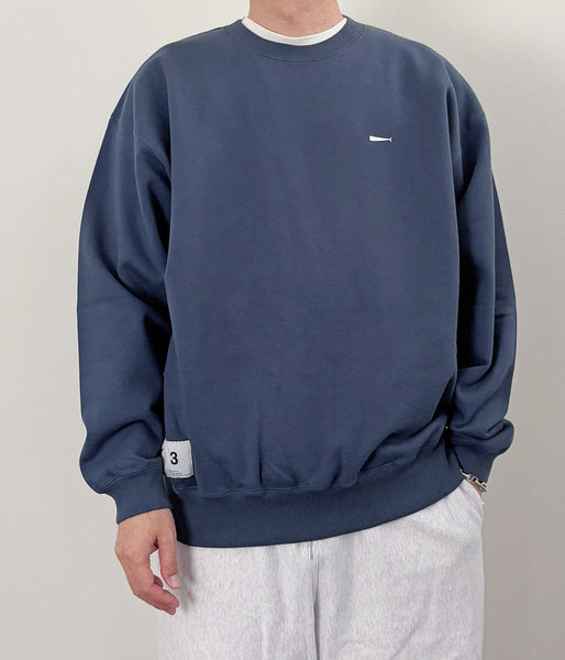 DESCENDANT/PE CREW NECK (TEAL)