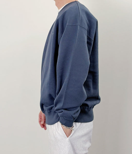 DESCENDANT/PE CREW NECK (TEAL)