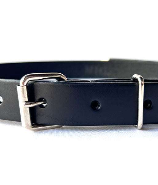 MHL./ROLLER BUCKLE LEATHER BELT