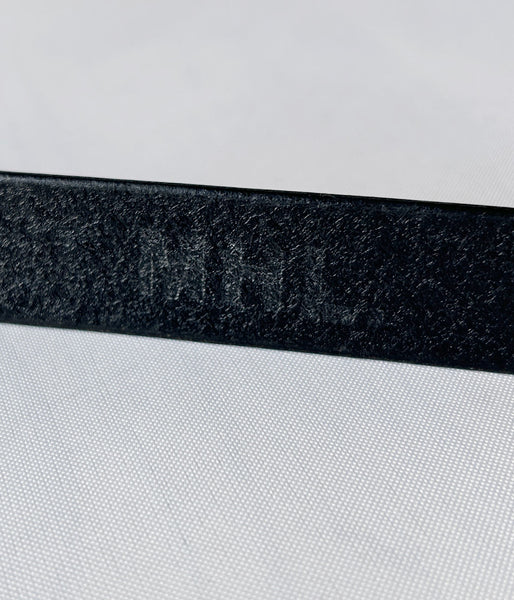 MHL./ROLLER BUCKLE LEATHER BELT