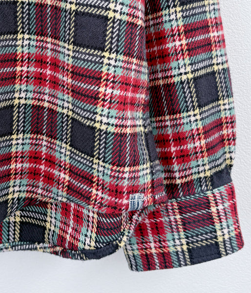 visvim/LARRIKAN CHECK L/S (RED)