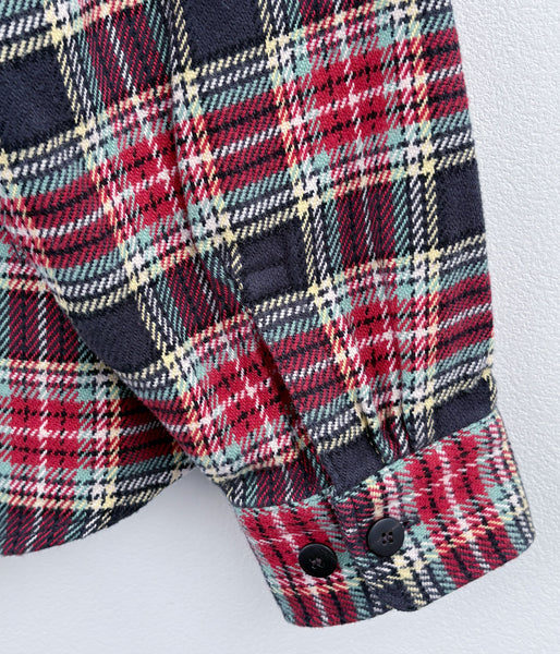 visvim/LARRIKAN CHECK L/S (RED)