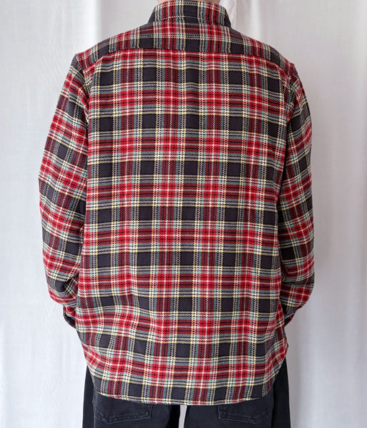 visvim/LARRIKAN CHECK L/S (RED)