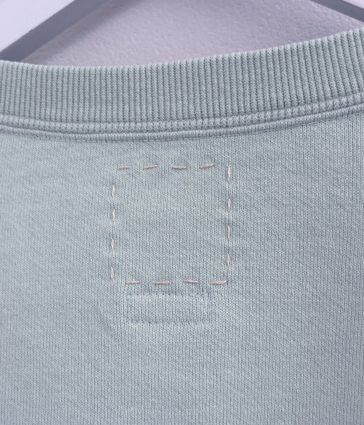 visvim/JUMBO SB SWEAT L/S DMGD (LT.GREEN)