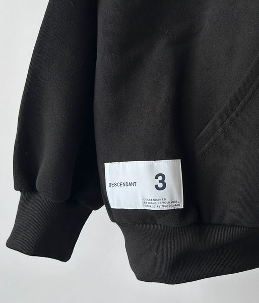 DESCENDANT/UNDER THE CURRENT HOODY (BLACK)