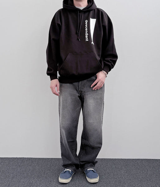 DESCENDANT/CACHALOT HOODY (BLACK)
