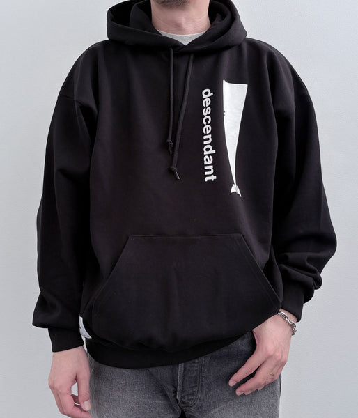 DESCENDANT/CACHALOT HOODY (BLACK)