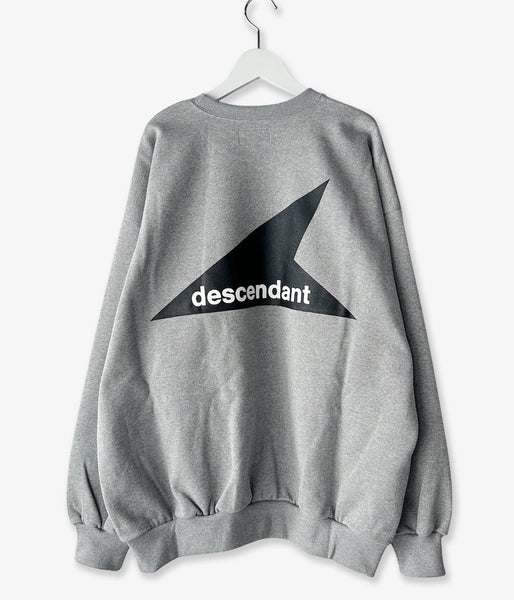 DESCENDANT/CETUS CREW NECK (GRAY)