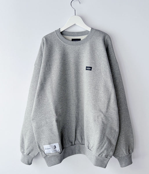 DESCENDANT/CETUS CREW NECK (GRAY)