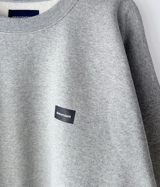 DESCENDANT/CETUS CREW NECK (GRAY)