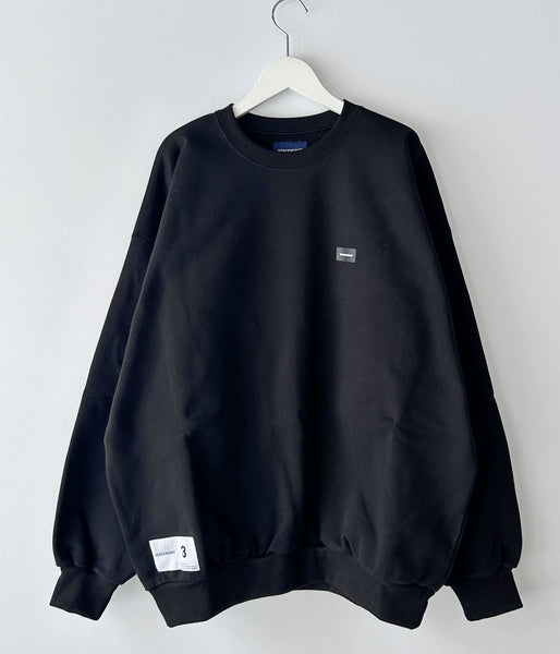 DESCENDANT/CETUS CREW NECK (BLACK)