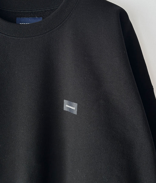 DESCENDANT/CETUS CREW NECK (BLACK)