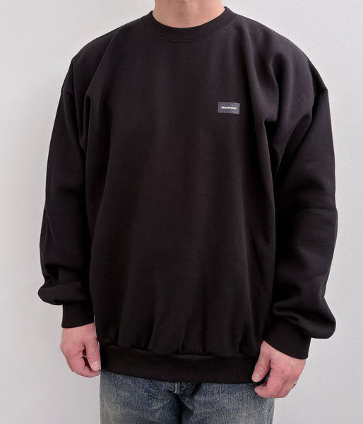 DESCENDANT/CETUS CREW NECK (BLACK)