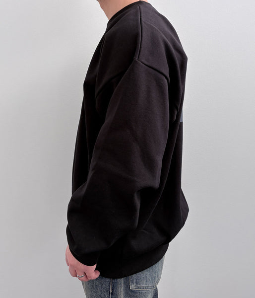 DESCENDANT/CETUS CREW NECK (BLACK)