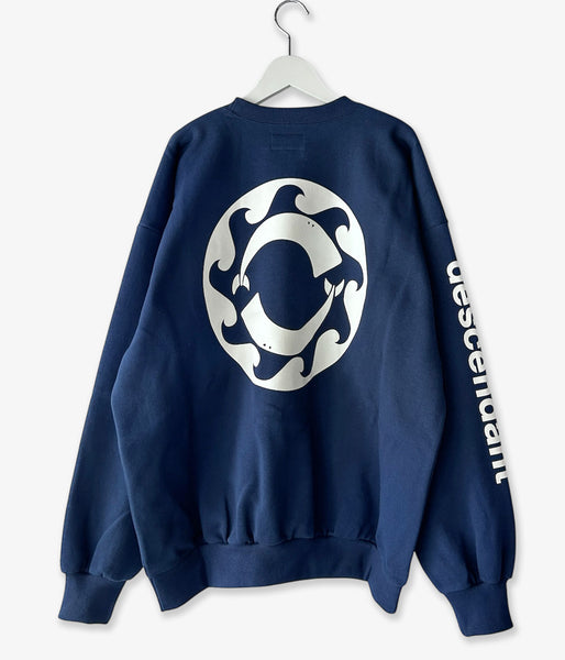 DESCENDANT/VORTEX CREW NECK (NAVY)