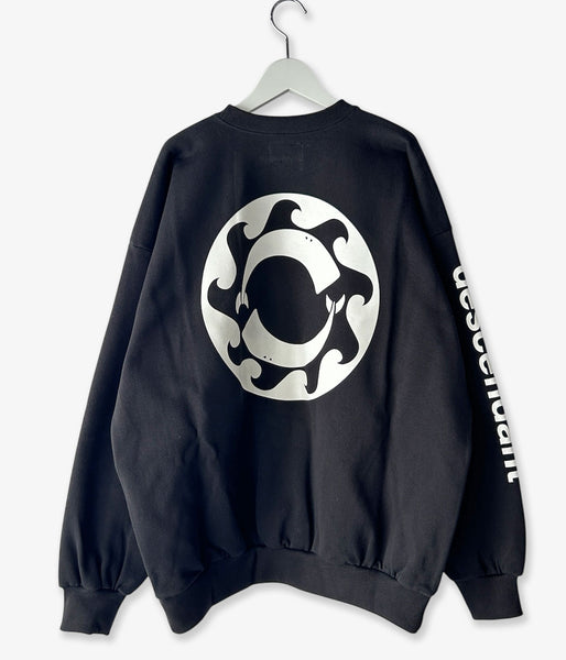 DESCENDANT/VORTEX CREW NECK (BLACK)