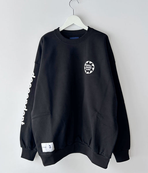 DESCENDANT/VORTEX CREW NECK (BLACK)