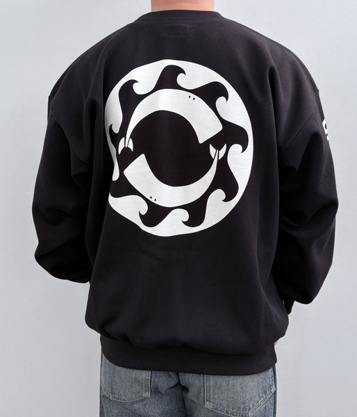 DESCENDANT/VORTEX CREW NECK (BLACK)
