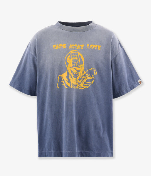 SAINT MICHAEL/BAPE_SS T-SHIRT/FADE AWAY LV/NV