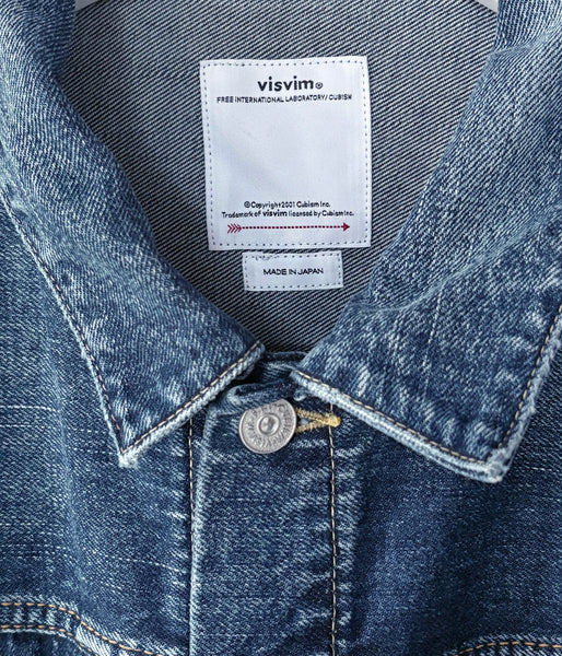 visvim/SS 101X JKT DMGD-1010