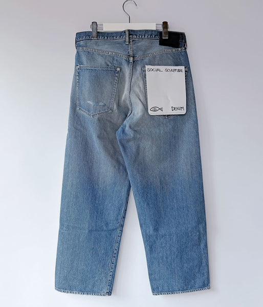 visvim/SOCIAL SCULPTURE 01 EX WIDE DMGD-43