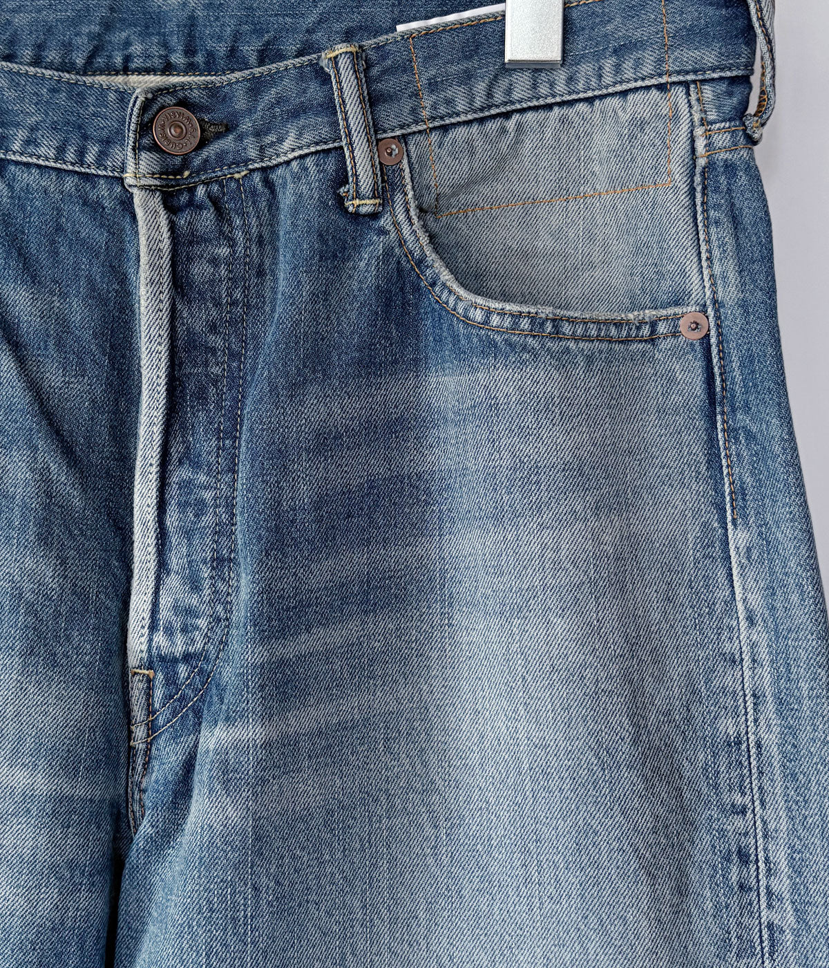 visvim/SOCIAL SCULPTURE 01 EX WIDE DMGD-43